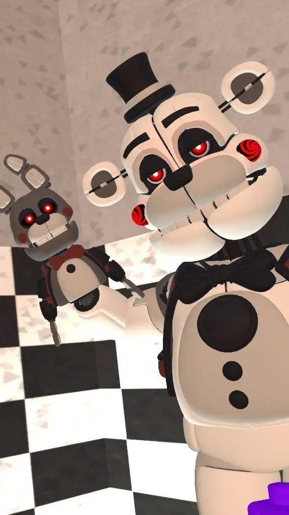ai character: funtime  Freddy background