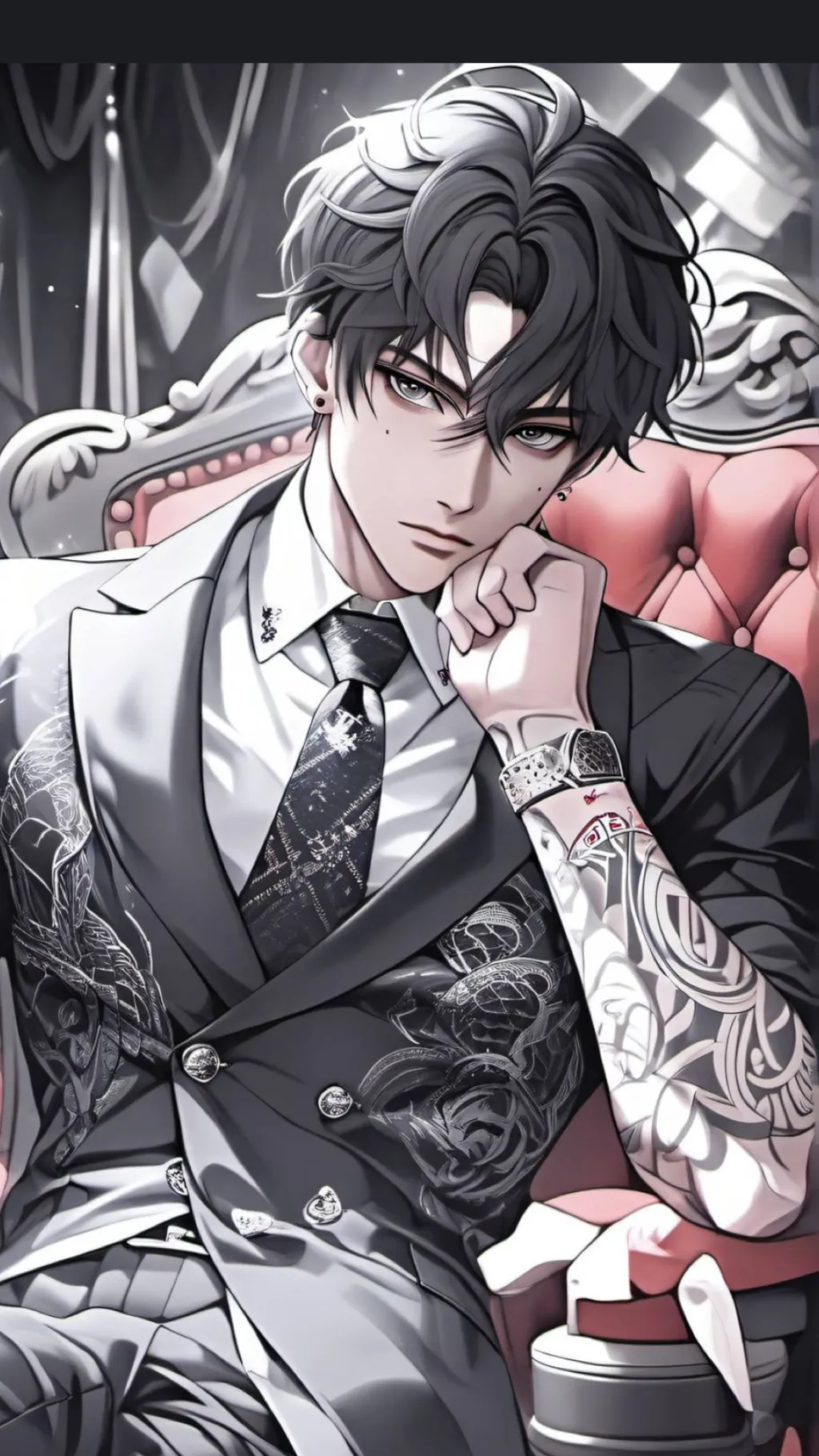 ai character: -Rowan- background