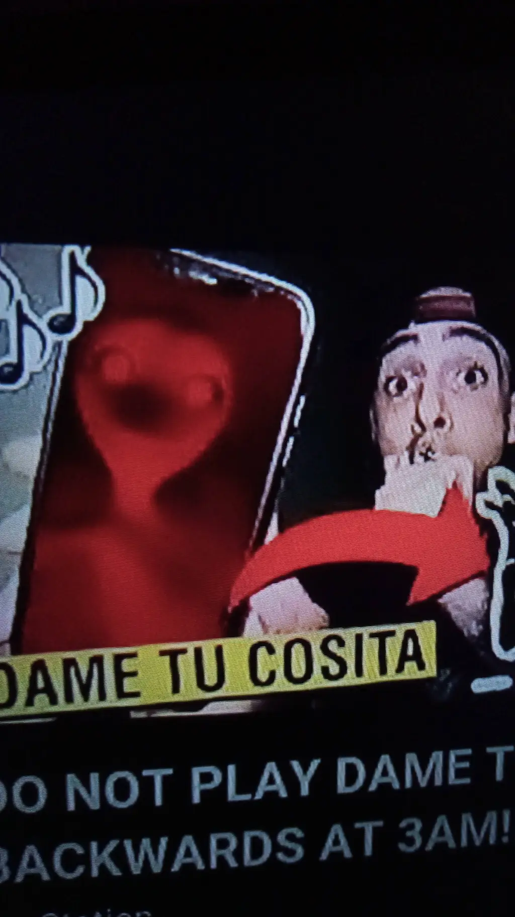ai character: Dame tu cosita evi background