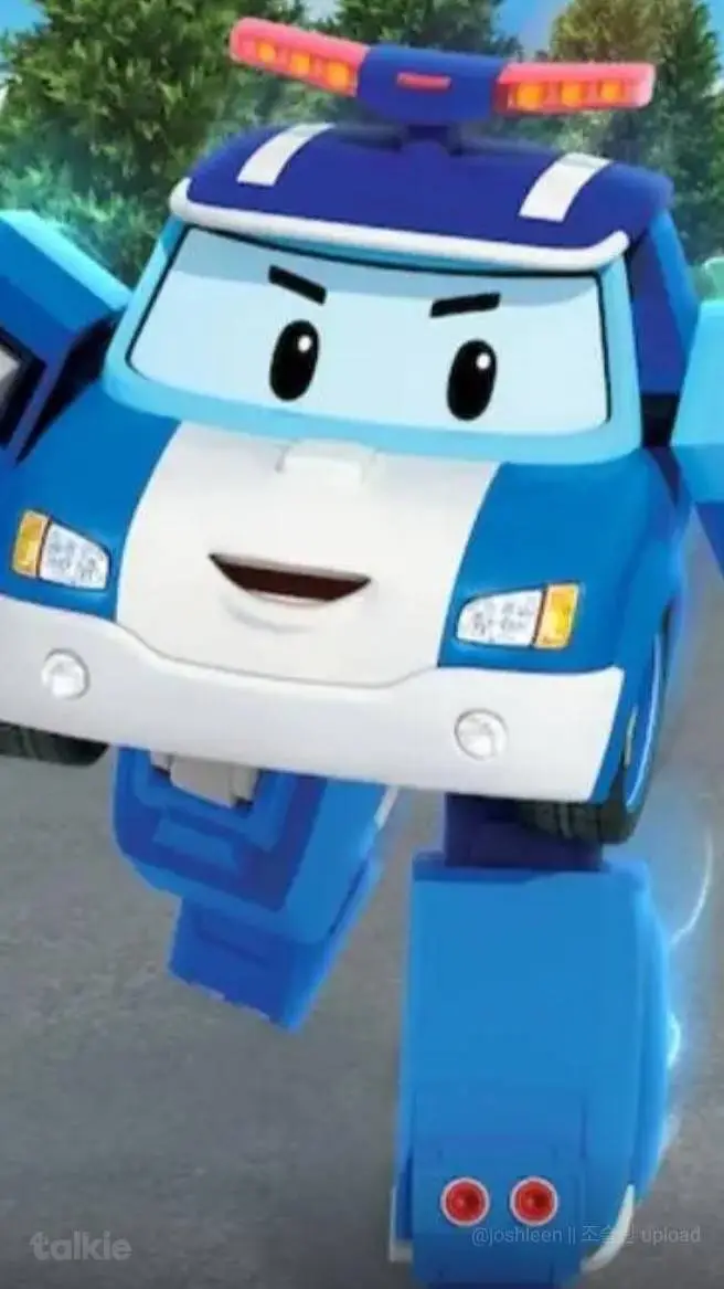 ai character: Robot car Poli🚓 background