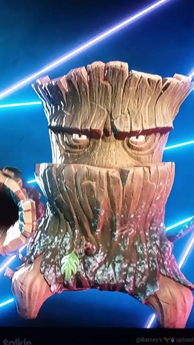 ai character: Oak tree🌳 background