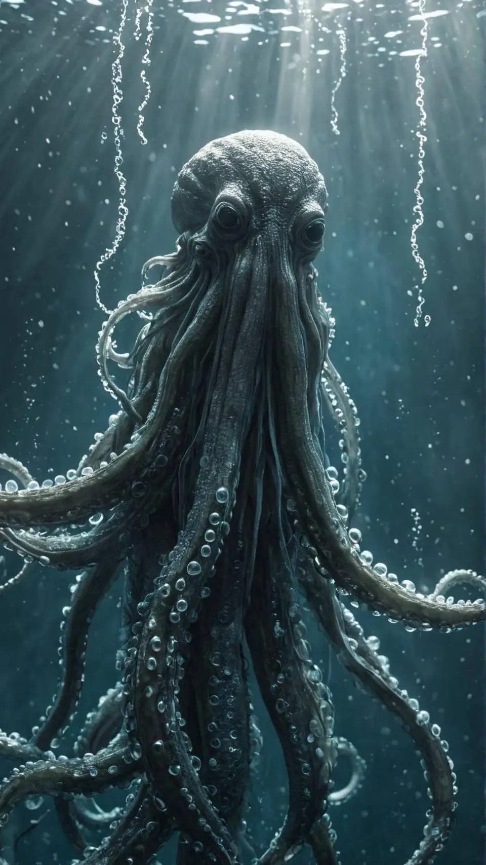ai character: Evil Octopus🐙 background