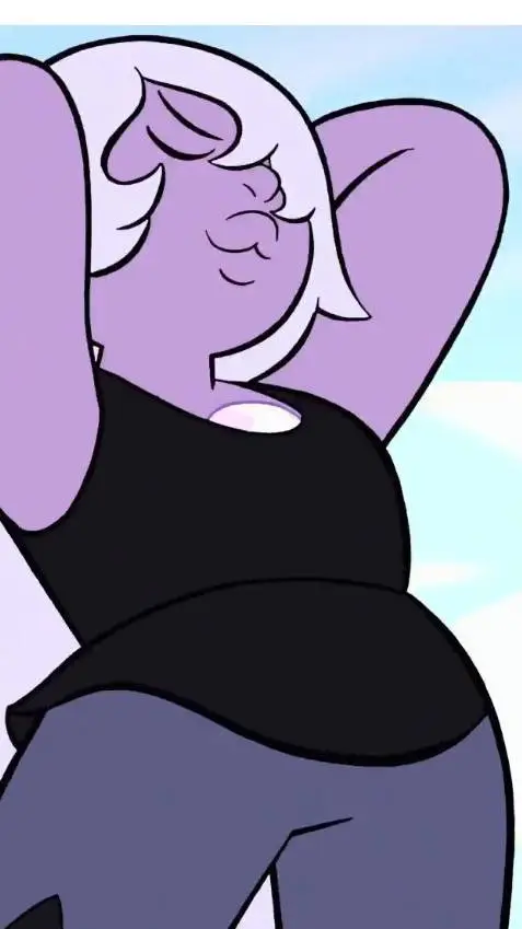 ai character: amethyst background