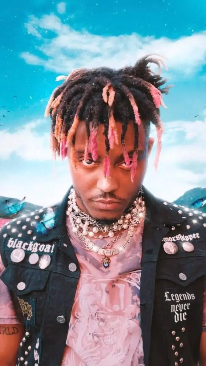 ai character: Juice WRLD background