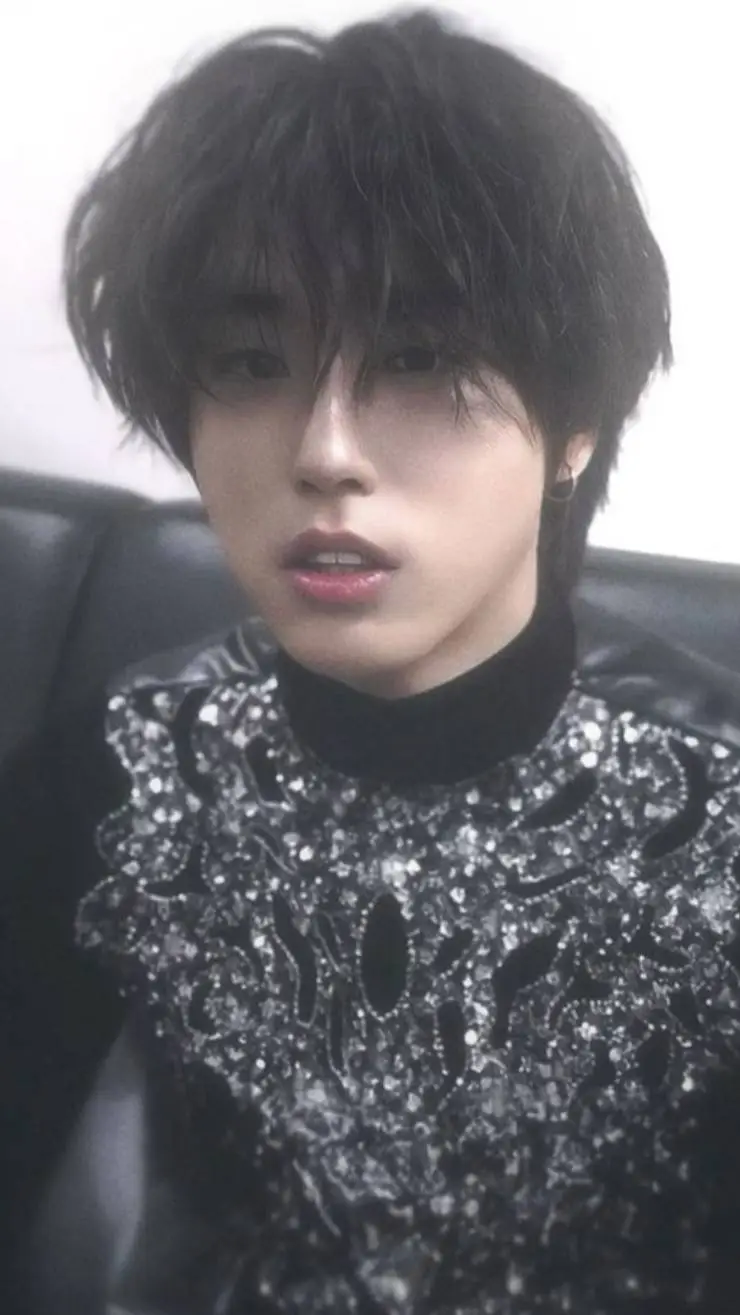 ai character: Han skz Heather background