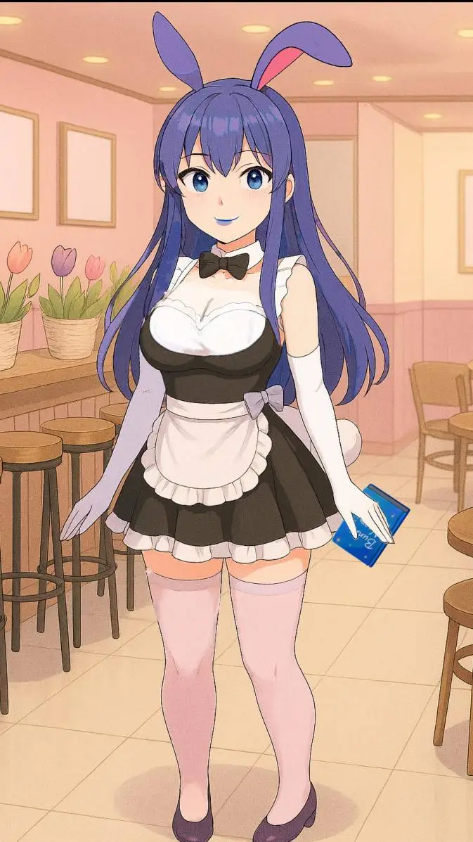 ai character: Bunni Naomi~ background