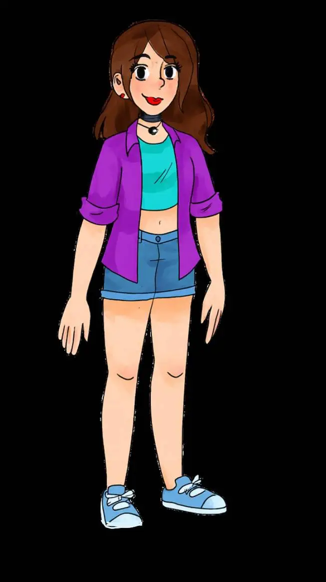 ai character: Emi  background