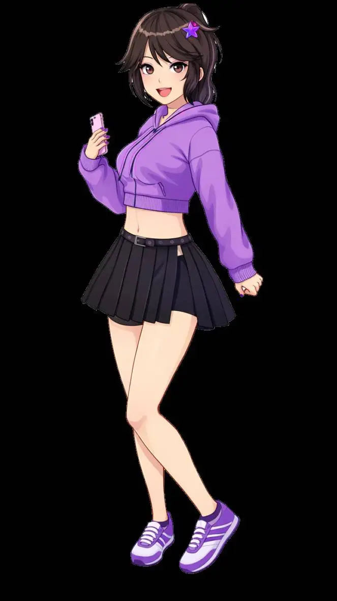 ai character: Kella Ferinee  background