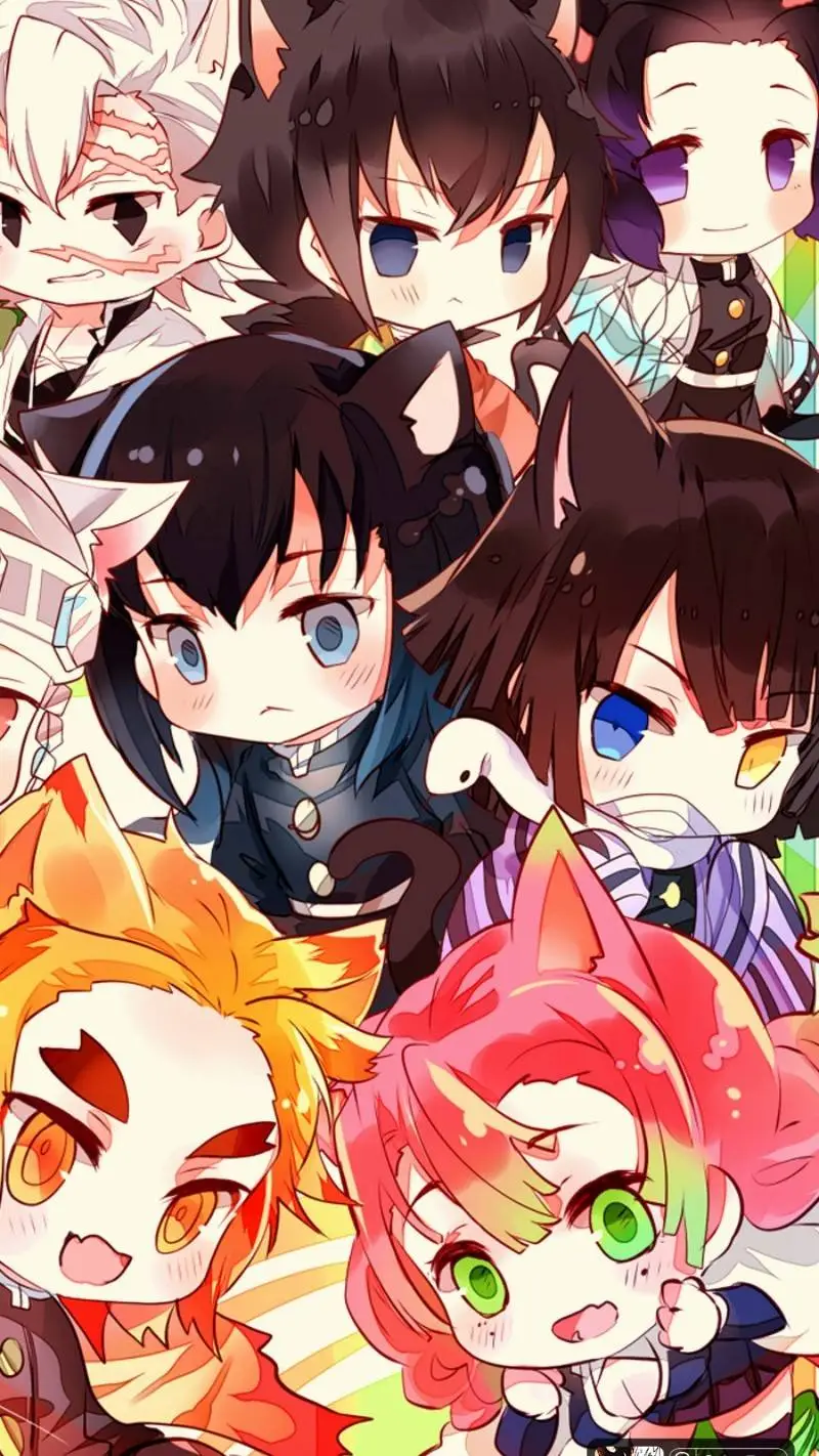 ai character: kny background