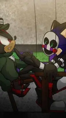 ai character: MARIONETTE SONIC  background