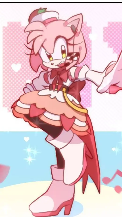 ai character: 🤍 IDOL AMY 💓 background