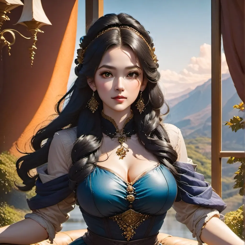 chat with ai character: queen sky