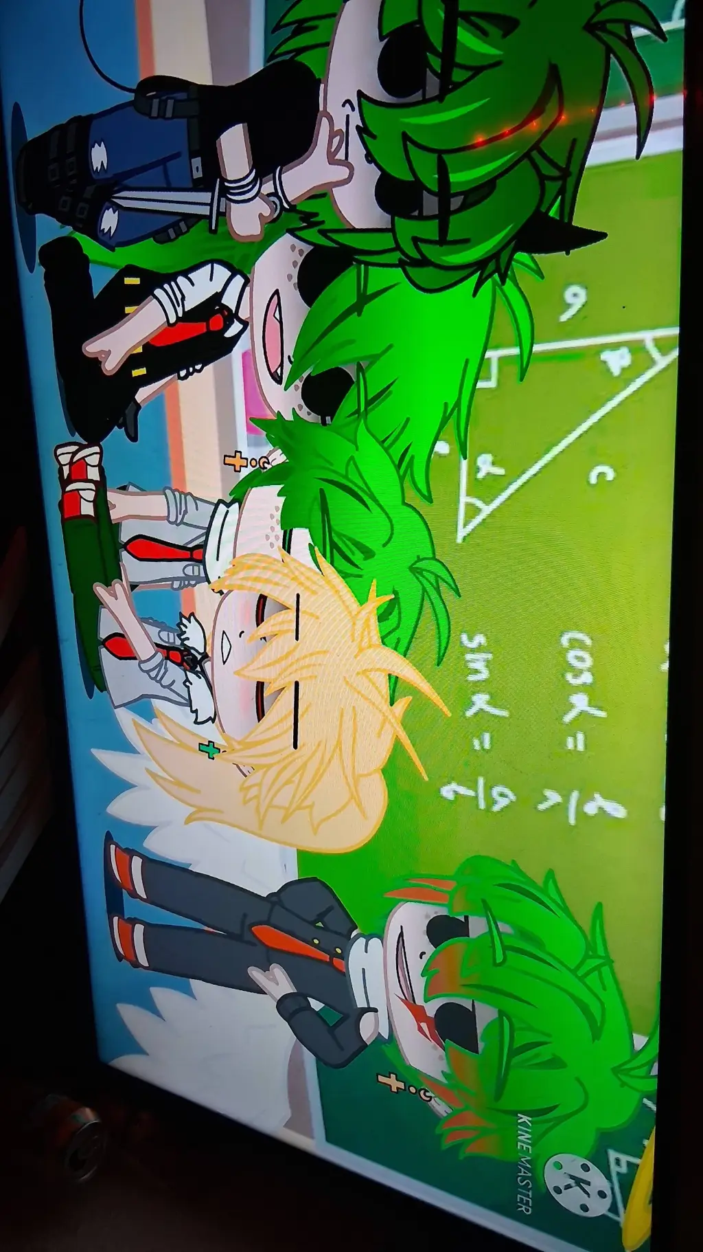 ai character: deku aus background