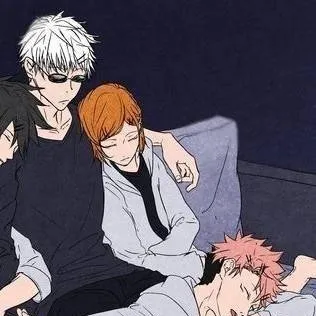 chat with ai character: Jjk sleepover!