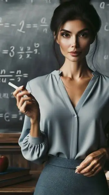 ai character: teacher  background