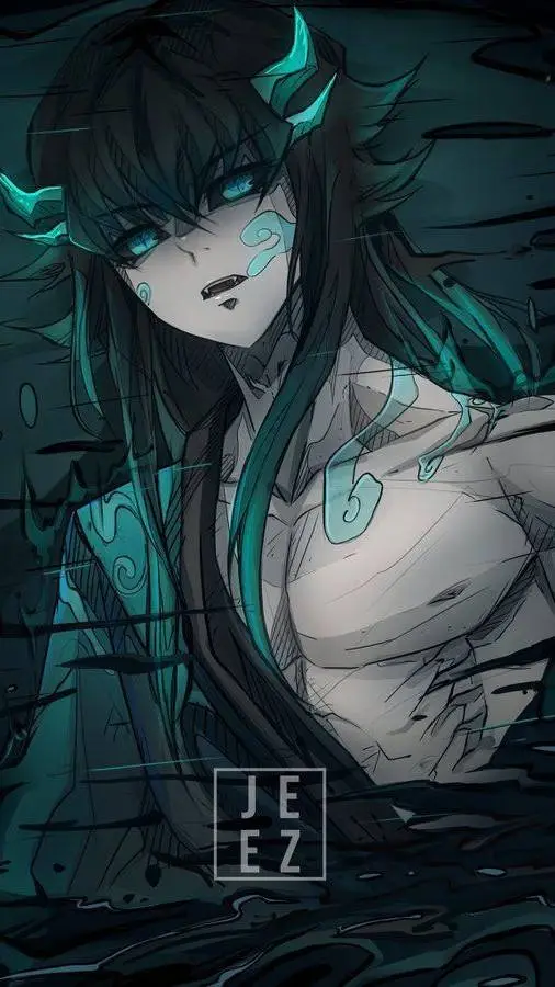 ai character: `~Demon muichiro° background