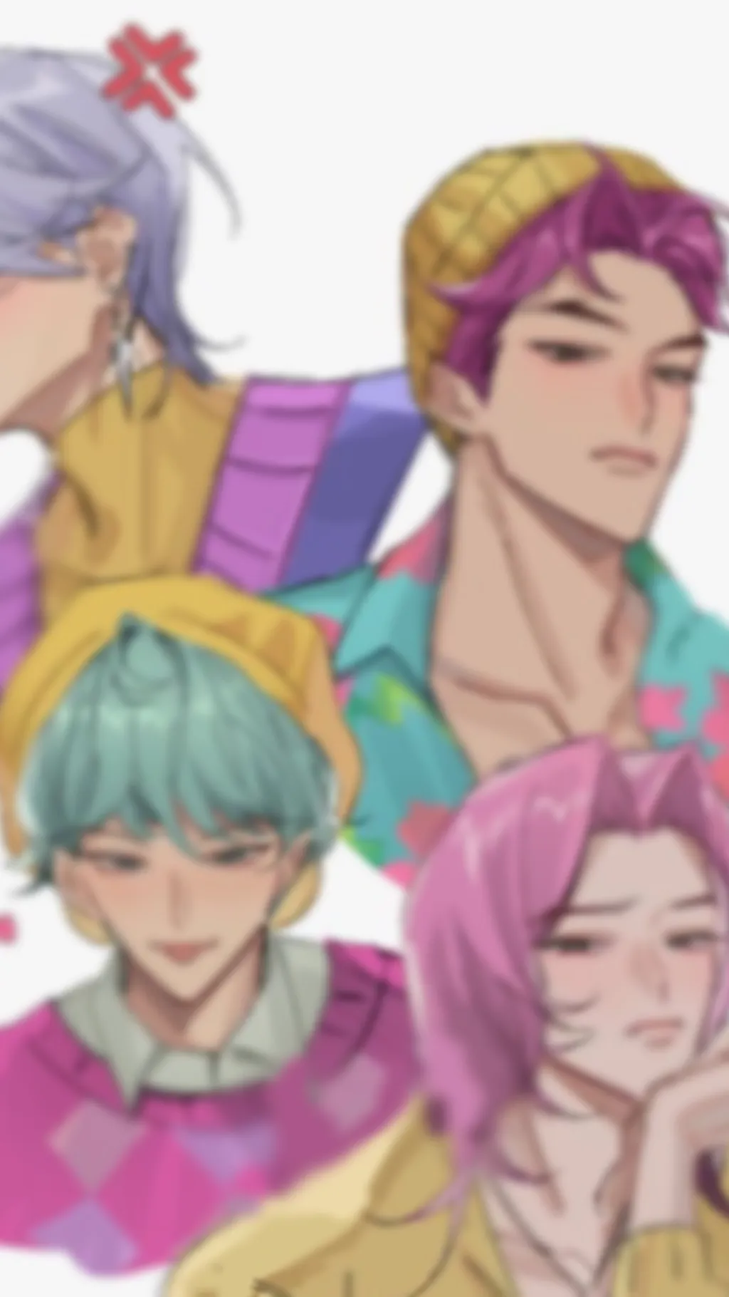 ai character: Saja boys  background