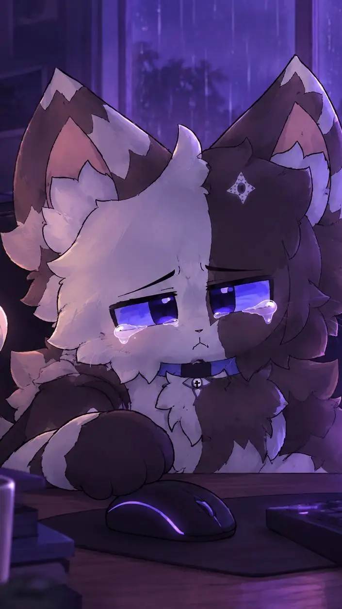 ai character: Nyan background