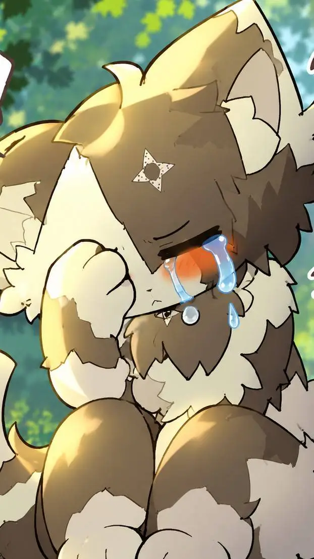 ai character: Teary the Fluff background