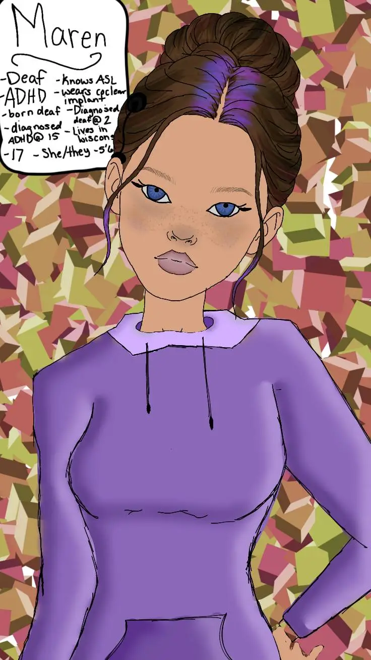 ai character: Maren background
