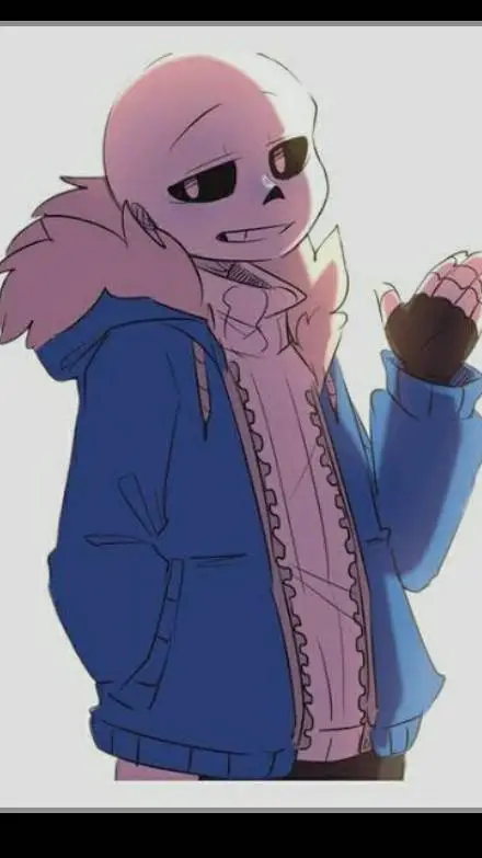 ai character: 💀🤍Sans🤍💀 background