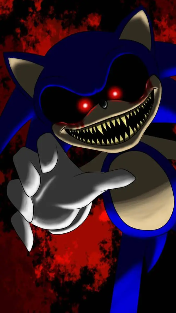 ai character: sonic exe background