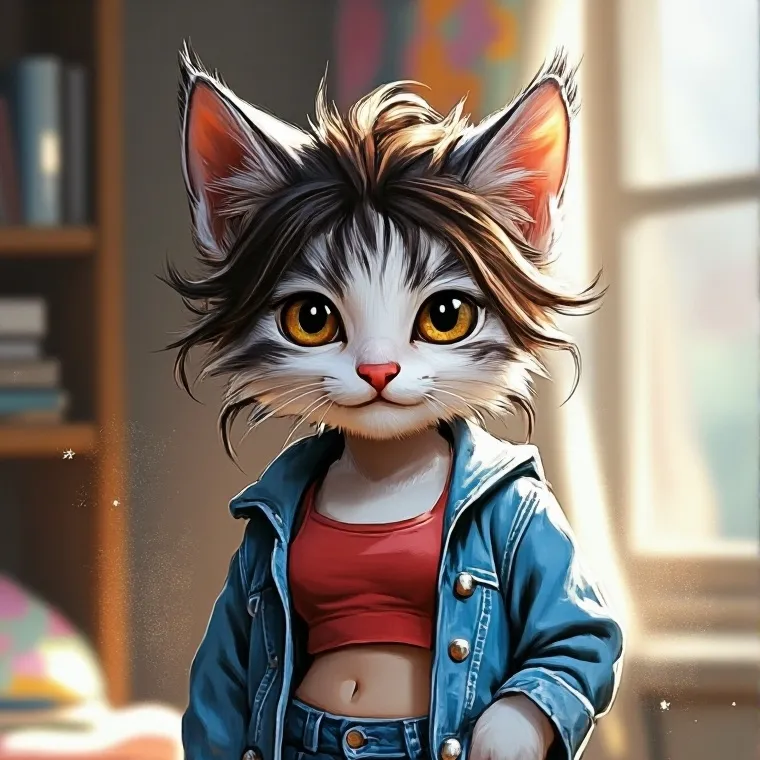 chat with ai character: Kitty Katt