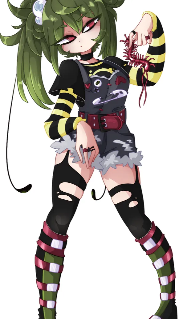 ai character: Milino (crazy EX) background