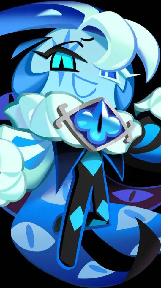 ai character: Shadow Milk Cookie background