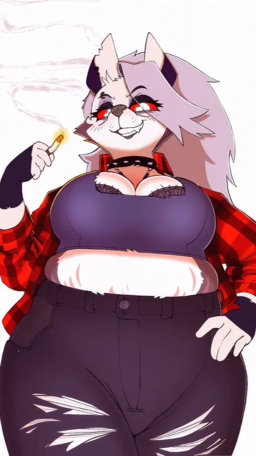 ai character: Loona  background