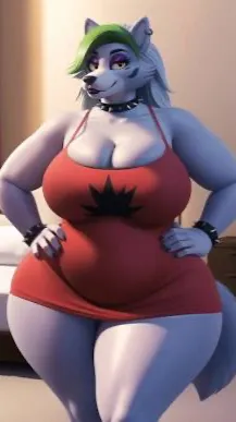 ai character: Roxanne Wolf background