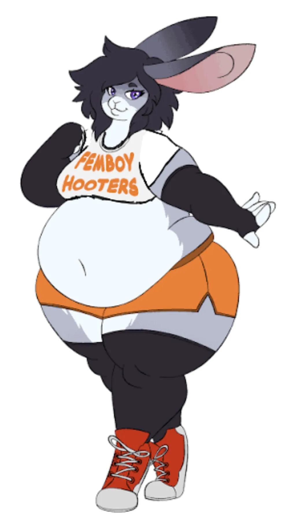 ai character: Noah the Rabbit background