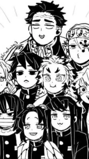 ai character: Hashiras as Idols! background