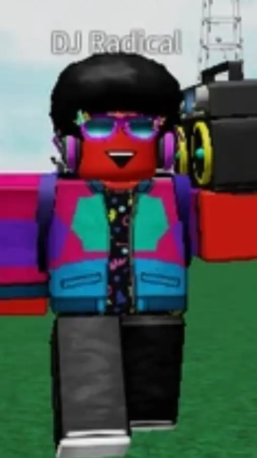 ai character: DJ RADICAL! background