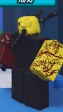 ai character: Tumored sword background