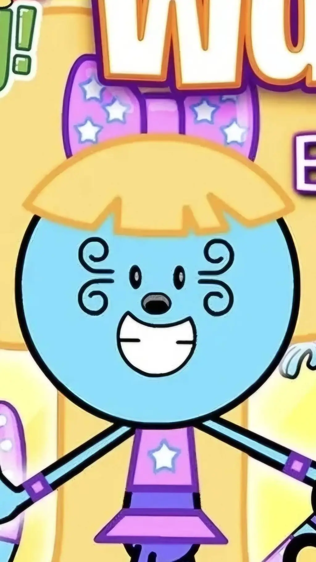 ai character: Shine background