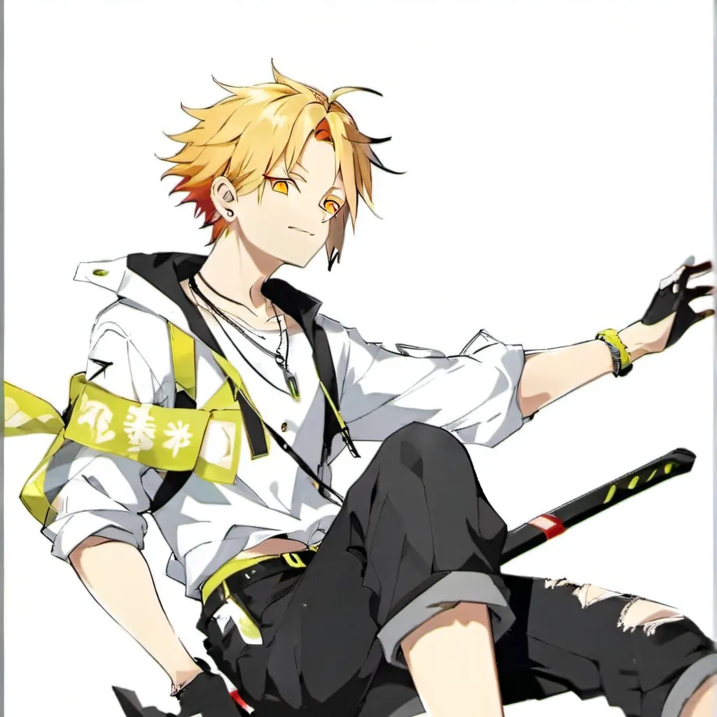 chat with ai character: Mha Denki × Y/N