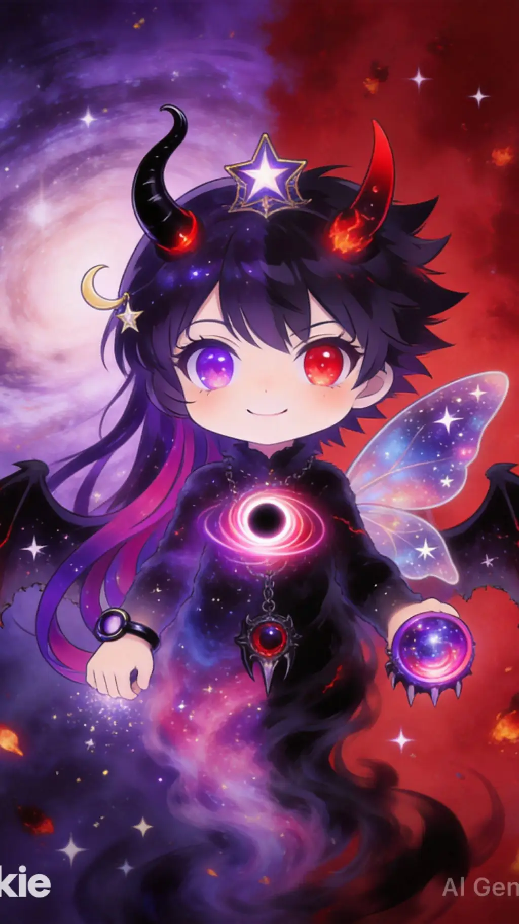ai character: nebulix background