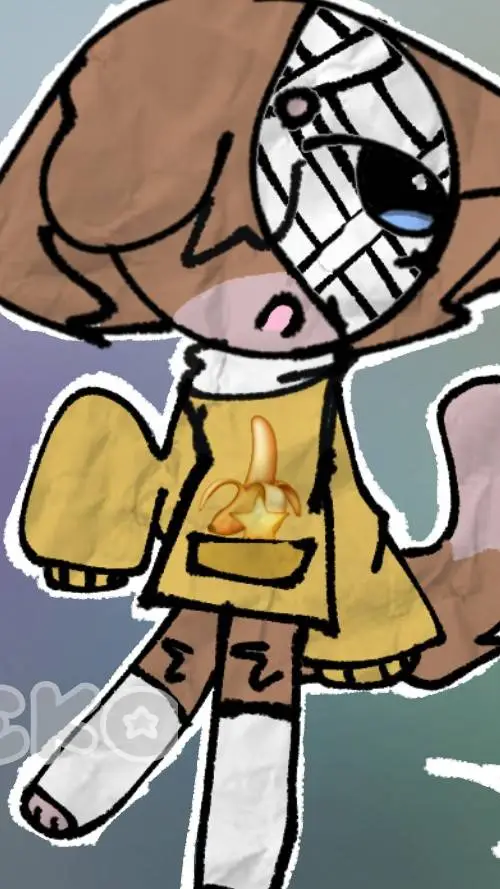 ai character: Banana_cat1098 background