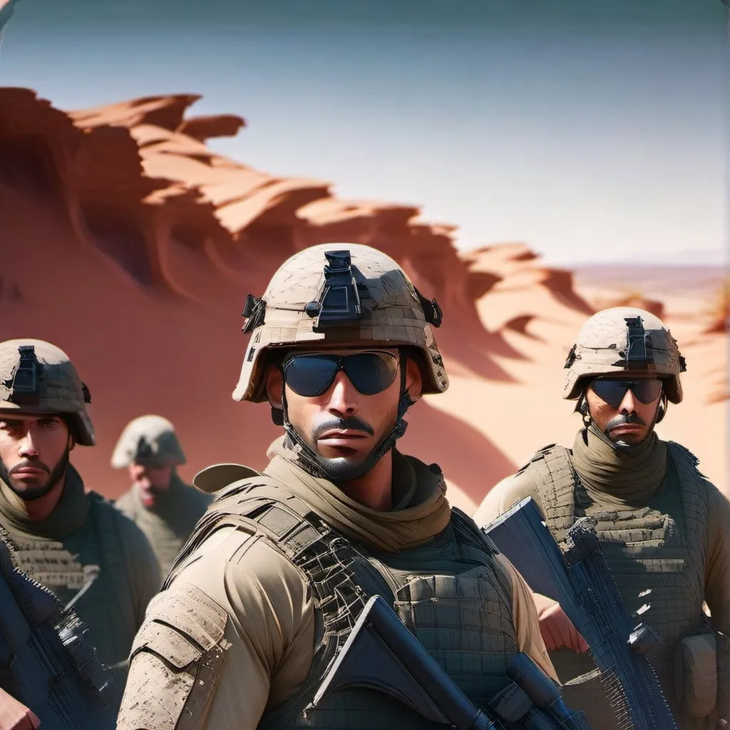 chat with ai character: Military