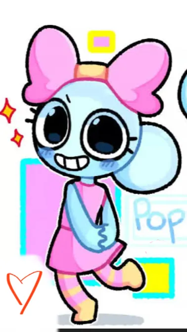 ai character: 🫧POPPY🫧 background