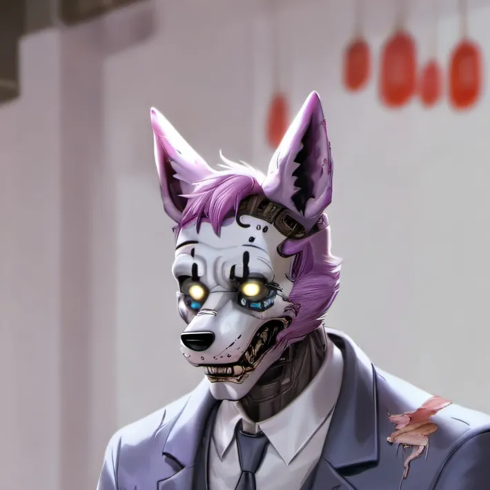 chat with ai character: Wolfington