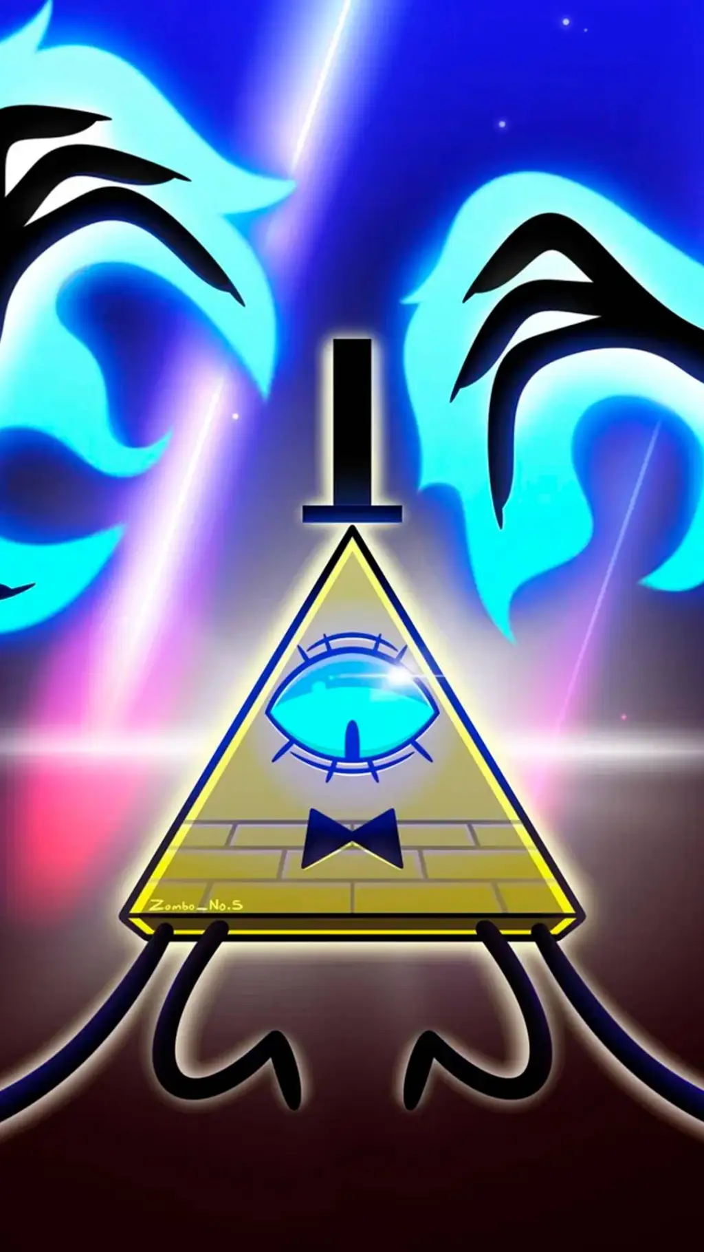 ai character: BILL CYPHER background