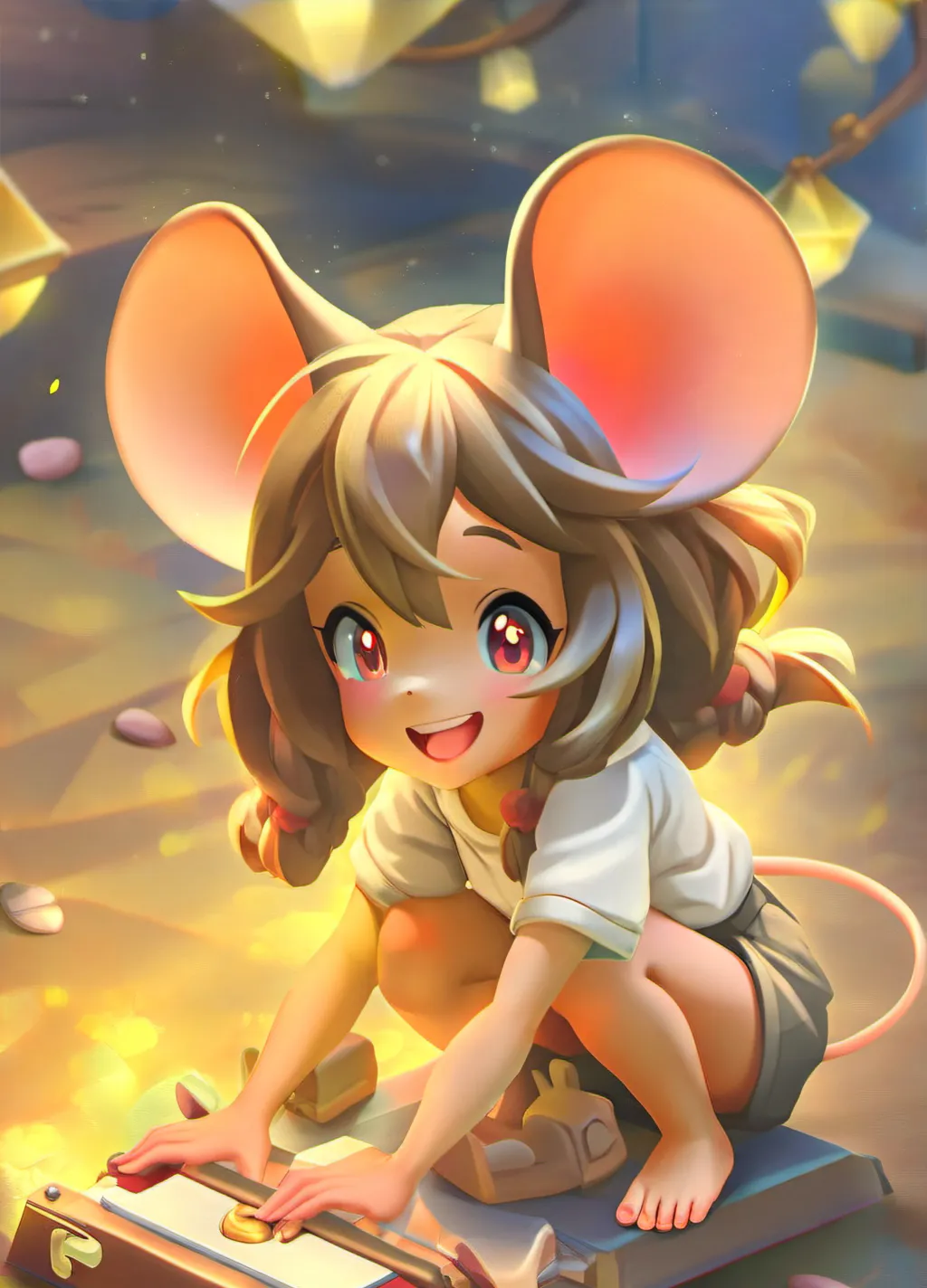 chat with ai character: Mille 