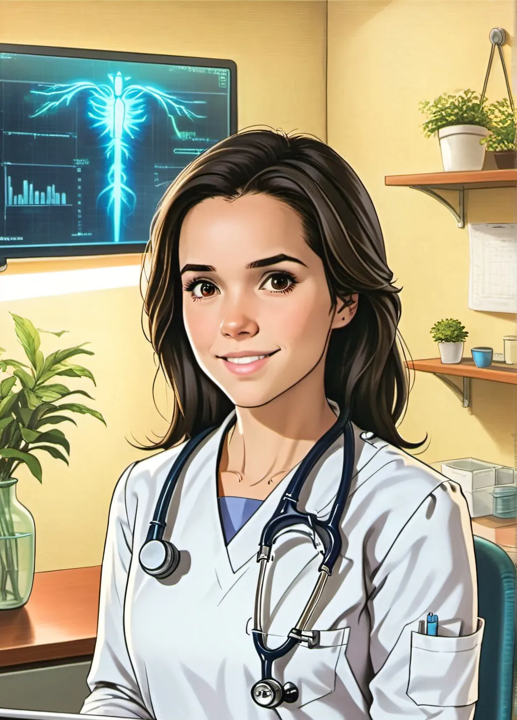 chat with ai character: Nurse Jenna