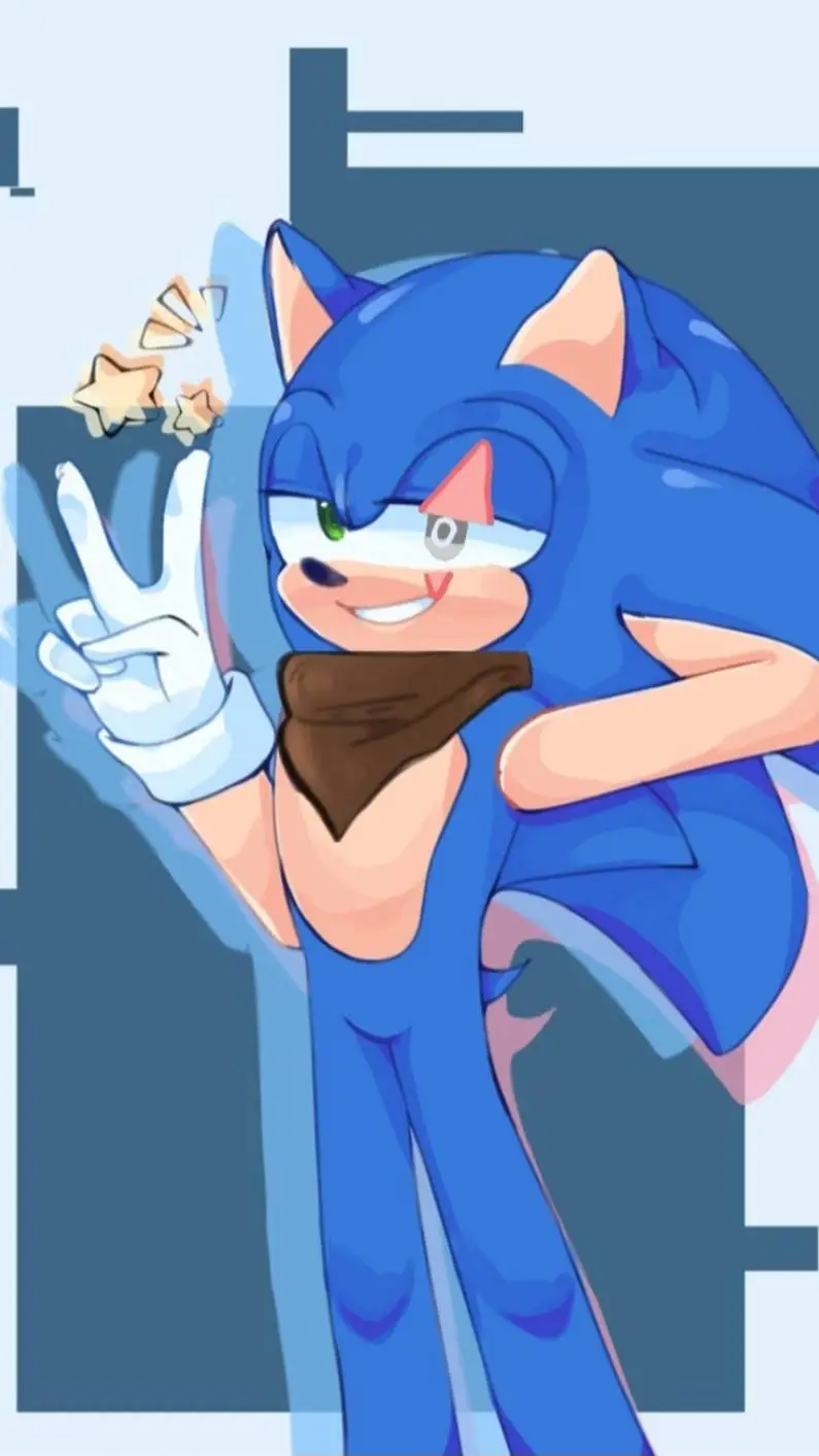 ai character: Sonic AU background