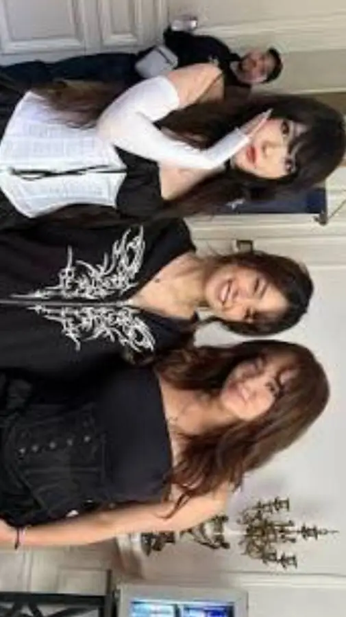 ai character: Cinna and Emiru  background