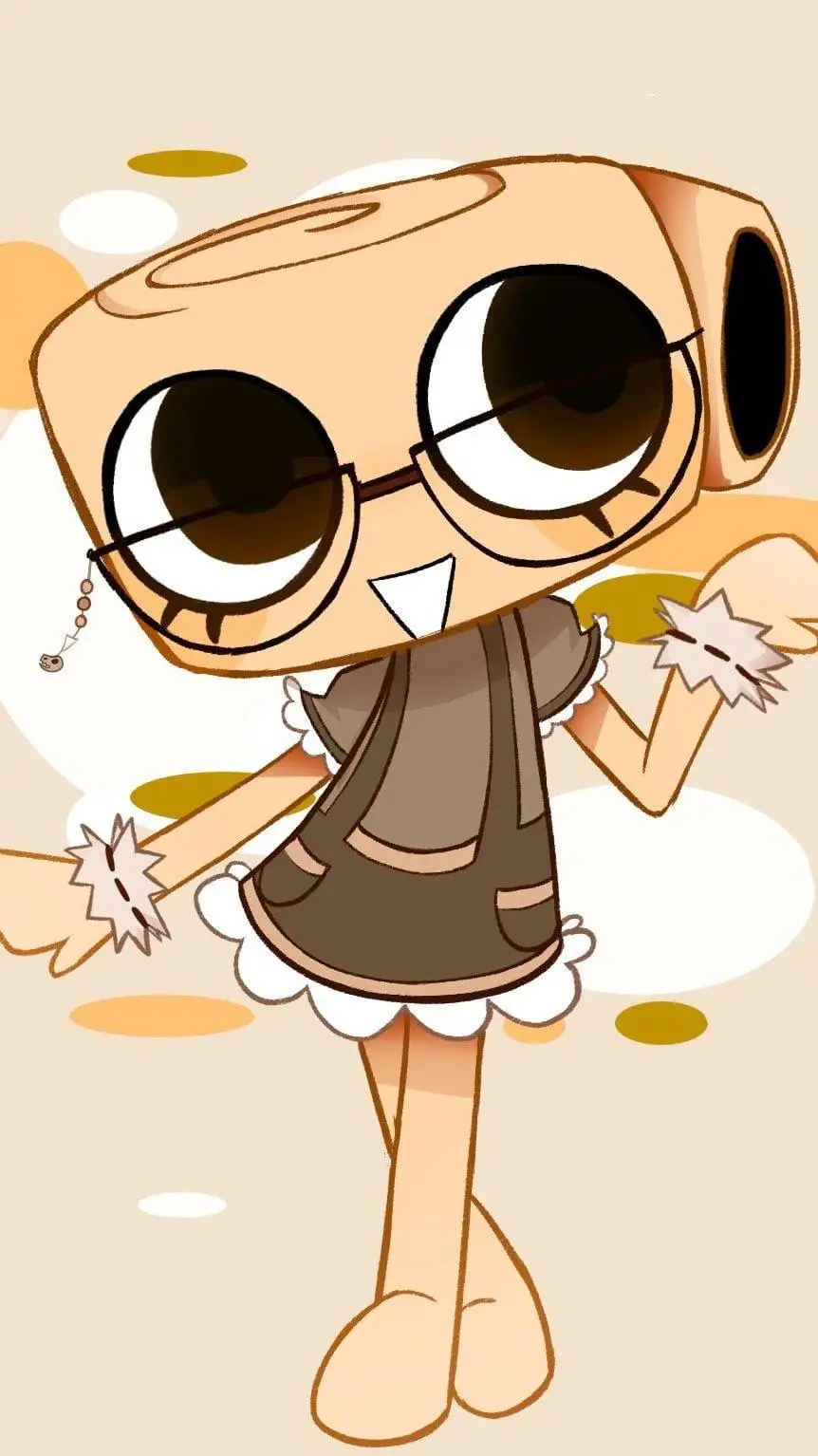 ai character: Shelly!🦖 background