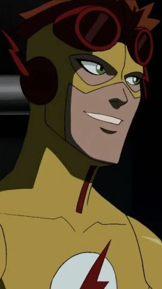 ai character: Kid Flash  background
