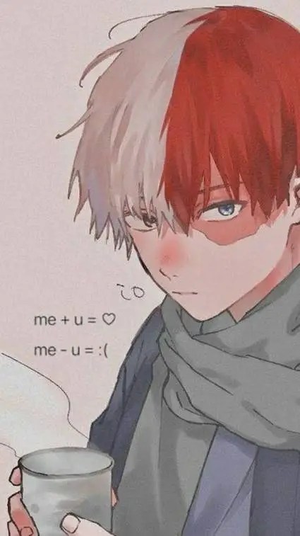 ai character: Shoto Todoroki background